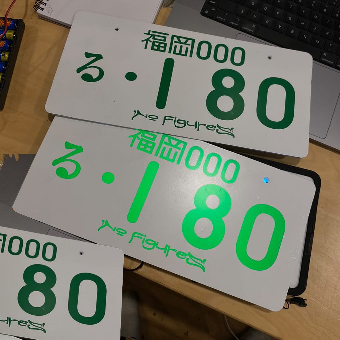 NUMBER PLATE ONLY (CUSTOM)