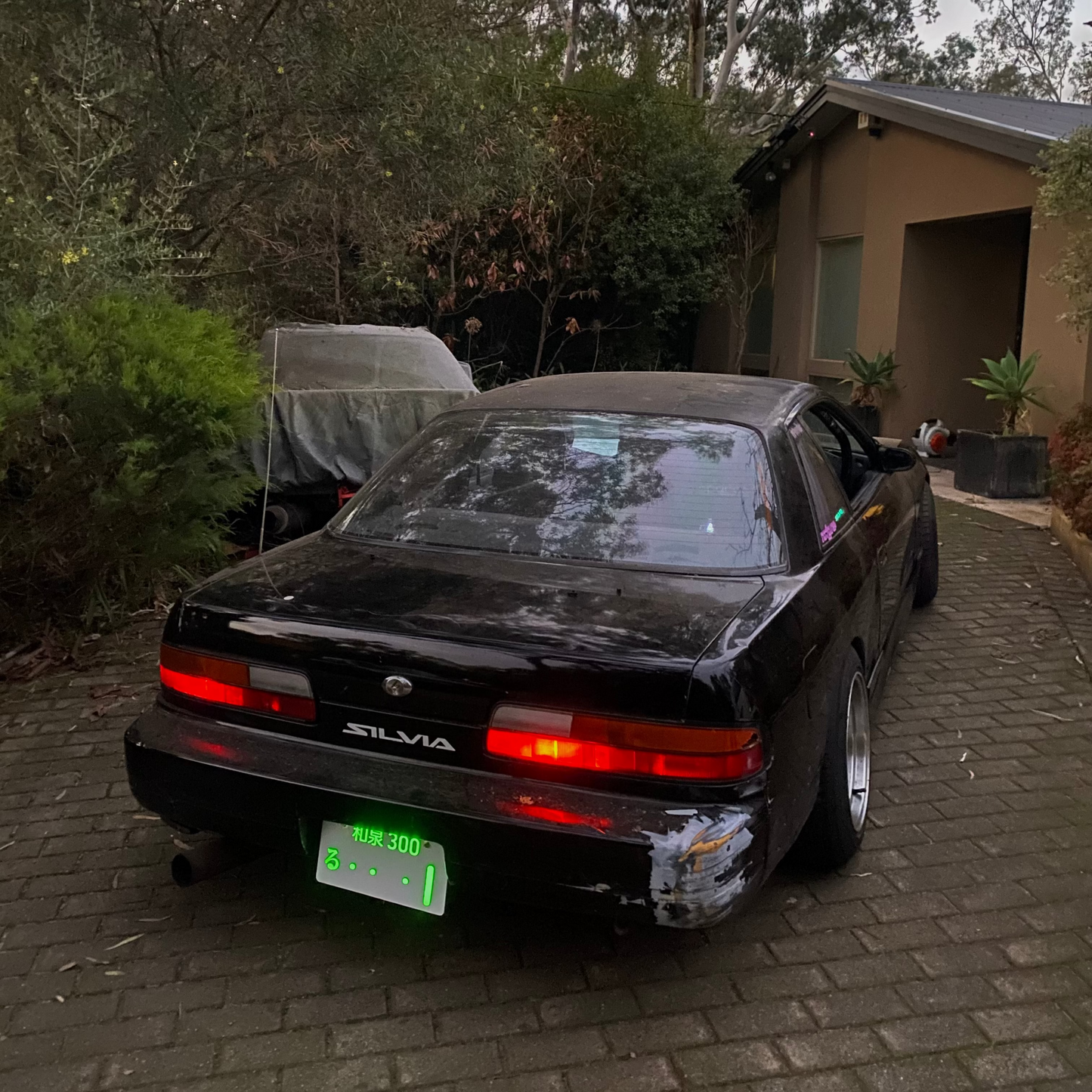 JDM Style Glowing Number Plates